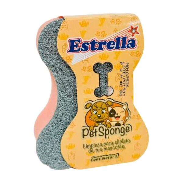 ESPONJA ESTRELLA MASCOTA X1