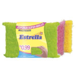 ESPONJA SUPER BRILLO MULTIUSOS X3 ESTRELLA