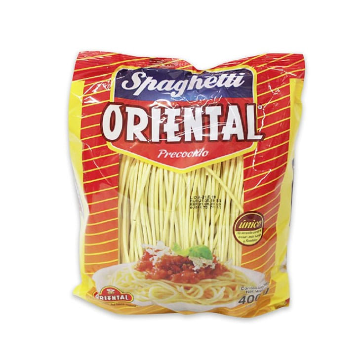 7861007908316 SPAGHETTI ORIENTAL 400G - Imagen 1