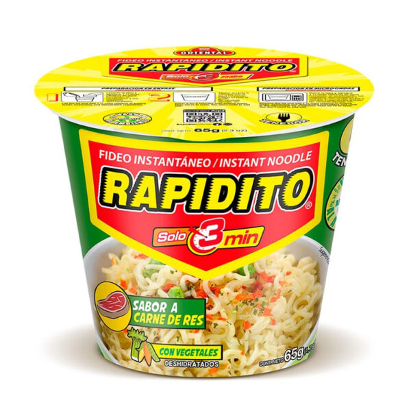 RAPIDITO  VASO RES 65G