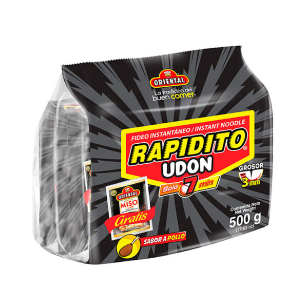 FIDEO INSTANTANEO RAPI. UDON 500GR X 5U