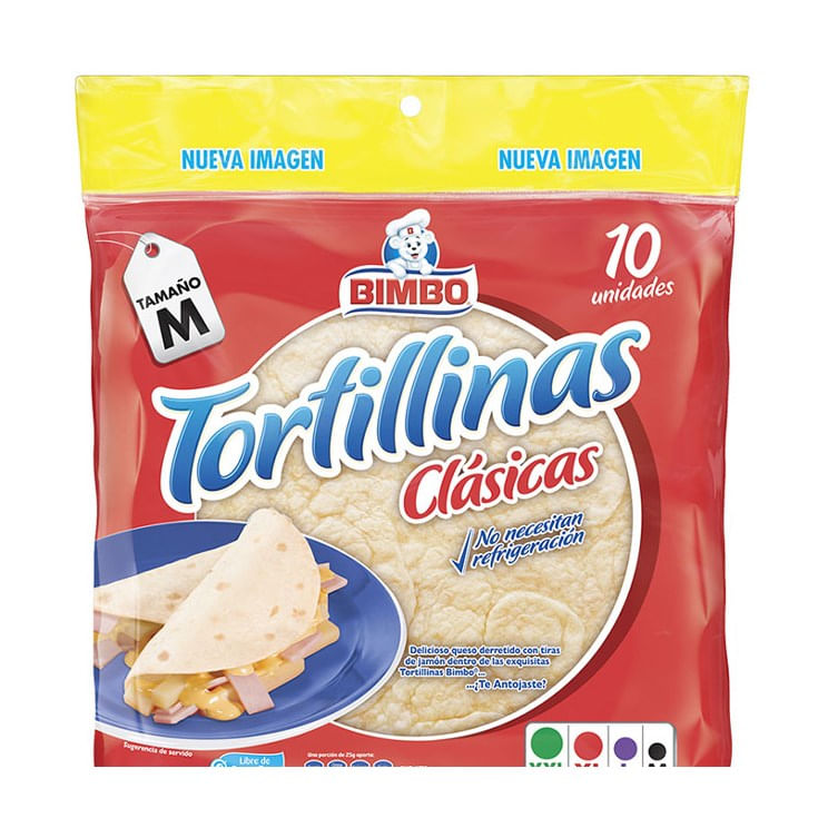 7861009941700 TORTILLINAS CLASICAS 250 GRA - Imagen 1