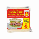 MIX SANDUCHE JAMON Y QUESO 180GR