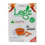 LEGZ TE CALIENTE NEGRO MANZANA CANELA 500GRAMOS GRANULADO CJ