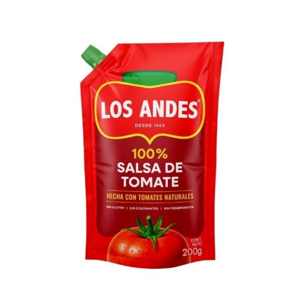 SALSA DE TOMATE LOS ANDES 200