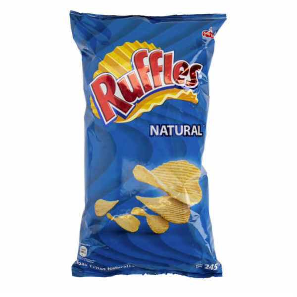 RUFFLES NATURAL 245GR