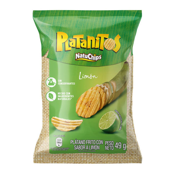NATUCHIPS LIMON 49G 7861018590791