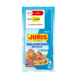 SALCHICHA DE PAVO JURIS  TIPO I 100G