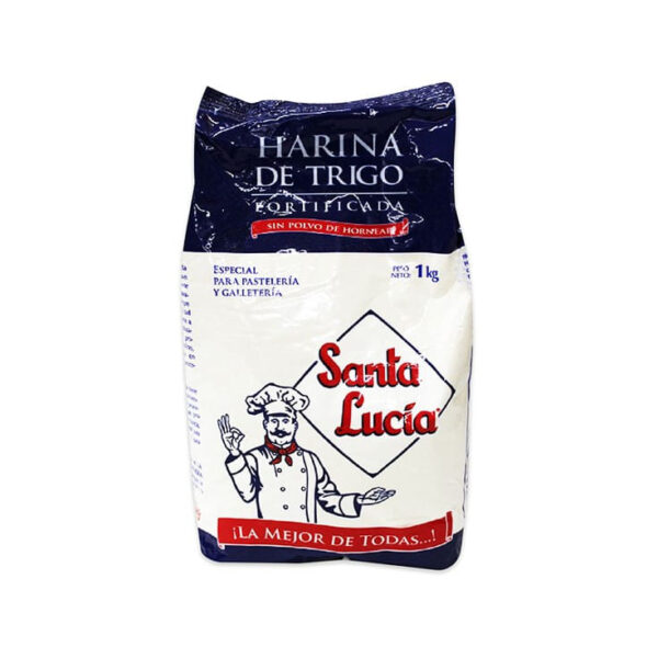 HARINA SANTA LUCIA 1 KG SIN POLVO HORNEAR