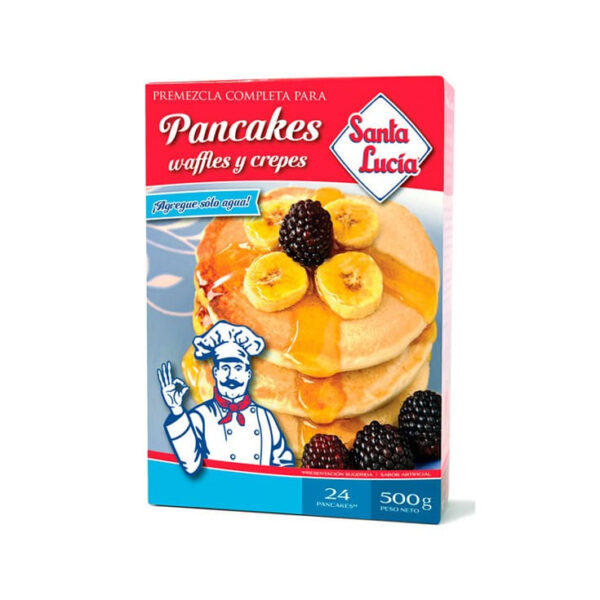 PREMEZCLA "COMPLETO" (AGUA) PANCAKES SANTA LUCIA 500 GR