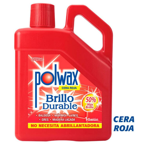 POLWAX ROJA GALON