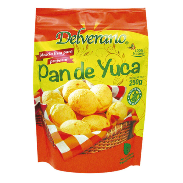 DELVERANO MEZCLA PAN DE YUCA 250G