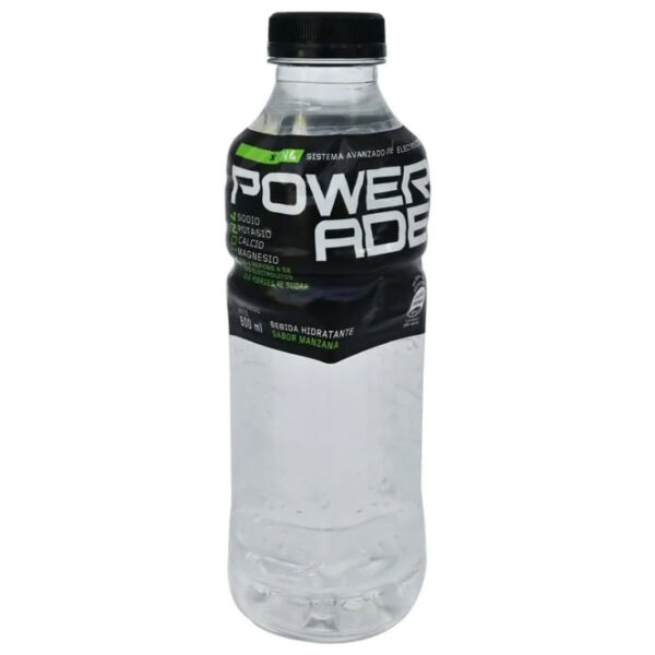 POWER ADE MANZANA CLEAR 600