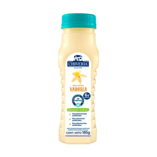 YOGURT CHIVERIA VAINILLA 185G