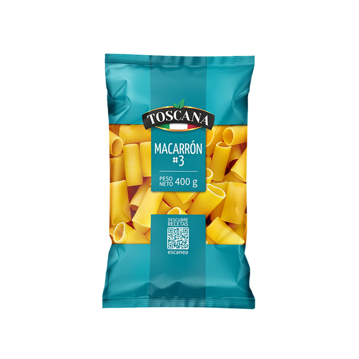 7861026001302 FIDEO MACARRON 400G - Imagen 1