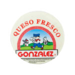 QUESO FRESCO BLANCO GONZALEZ 500 GRS