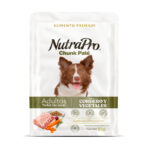 NUTRAPRO POUCH PERRO CORDERO&VEG 85GR