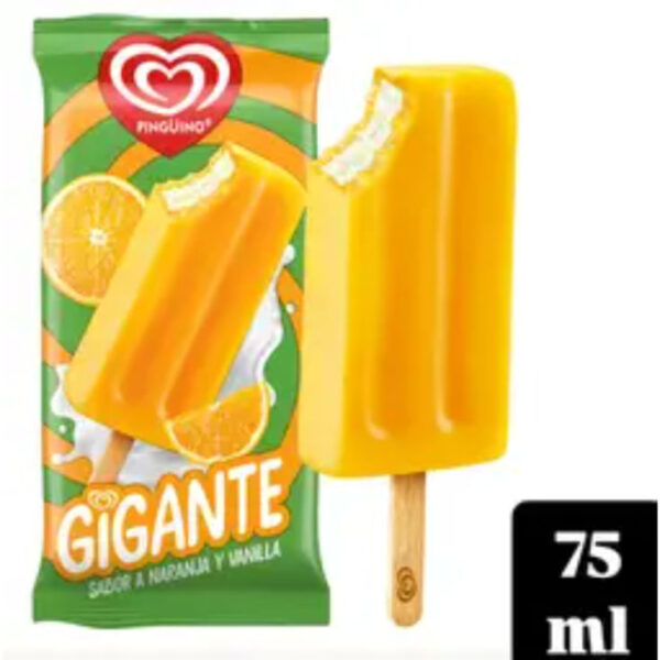 PINGUINO HEL GIGANTE NARANJA 75ML