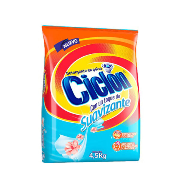 UN DETERG CICLON P.LIM POLV FDA*4.5KG*