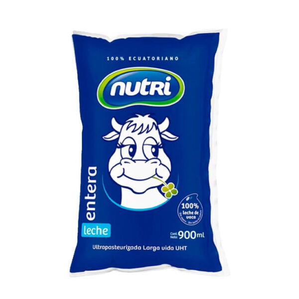 LECHE ENTERA NUTRI POLIETILENO 900ML