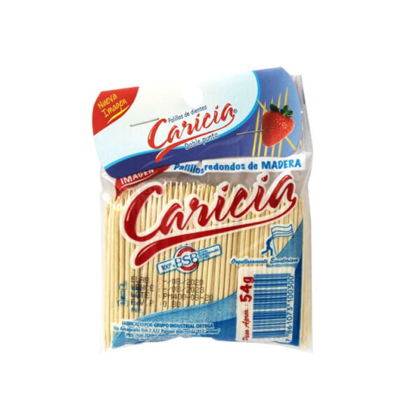 PALILLO MADERA CARICIA FRESA 65CM