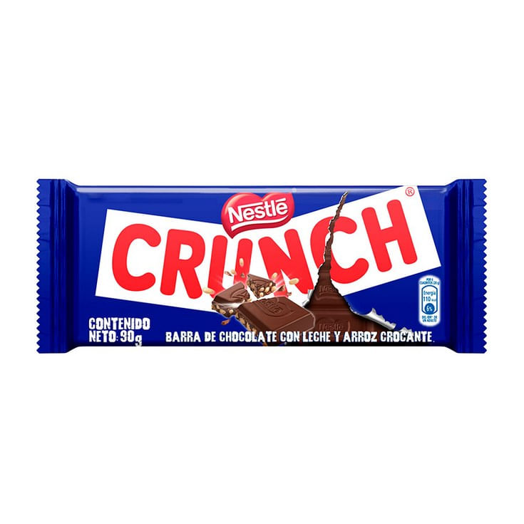 7861091142306 CRUNCH BARRA 90GR - Imagen 1