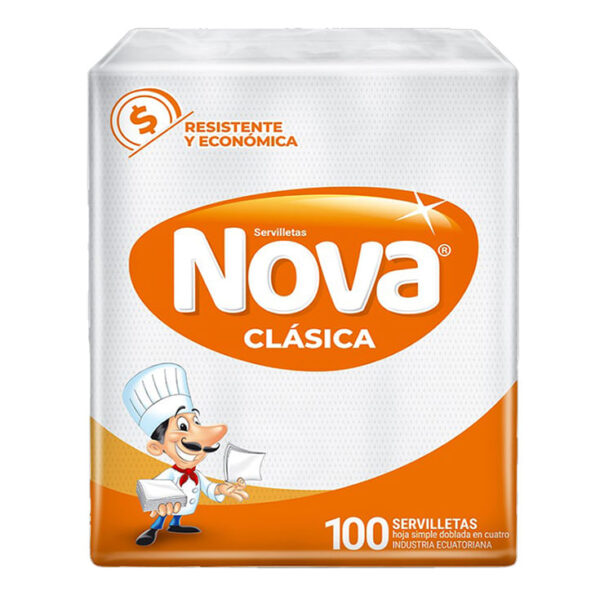 SERVILLETA NOVA CLASICA X 100UNI