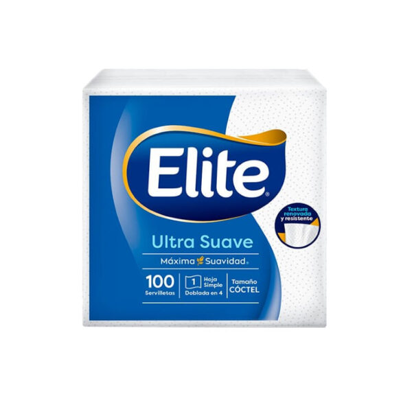 SERVILLETA ELITE COCTEL X100 UND