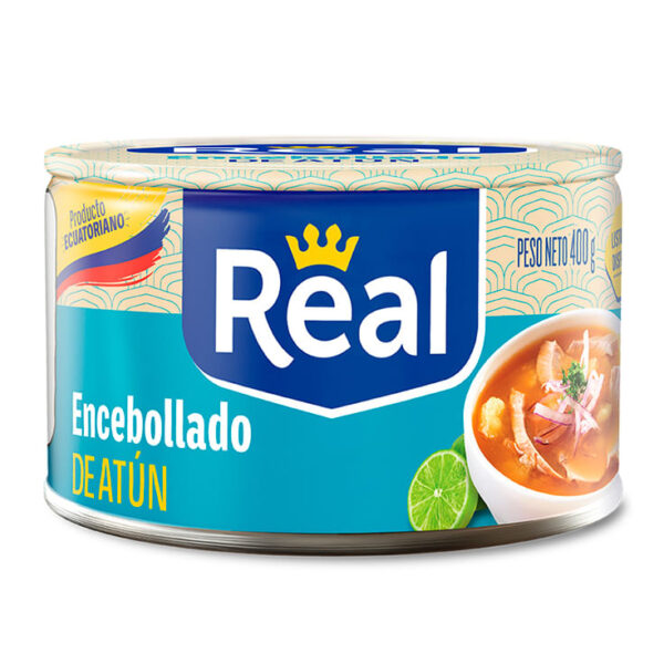 ENCEBOLLADO DE ATUN REAL 400G