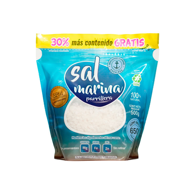 7862117500872 SAL MARINA PARRILLERA 500GR - Imagen 1