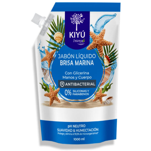 KIYU JABON LIQUIDO BRISA MARINA 1000ML DOYPACK