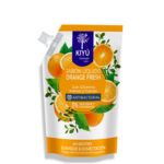 JABON LIQUIDO ANTIBACTERIAL KIYU DOY PACK 650ML ORANGE FRESH