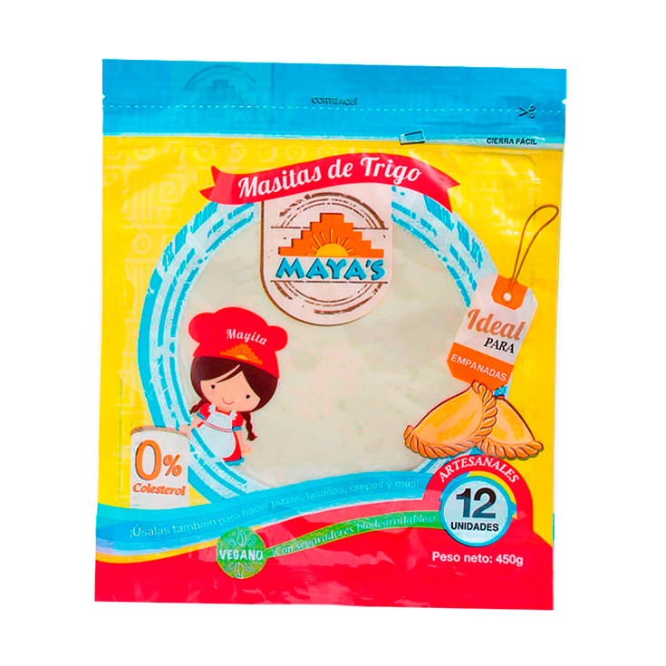 7868000629415 MASA EMPANAADS MACAS 450 G - Imagen 1