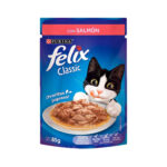 FELIX SENSACIONES DE SALMON Y PAVO EN SALSA SOBRE 85 GR