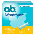 TAMPONES O.B. MEDIO/REG. X 8 UNDS.