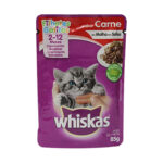 WHISKAS SABOR CARNE GATITOS 85G