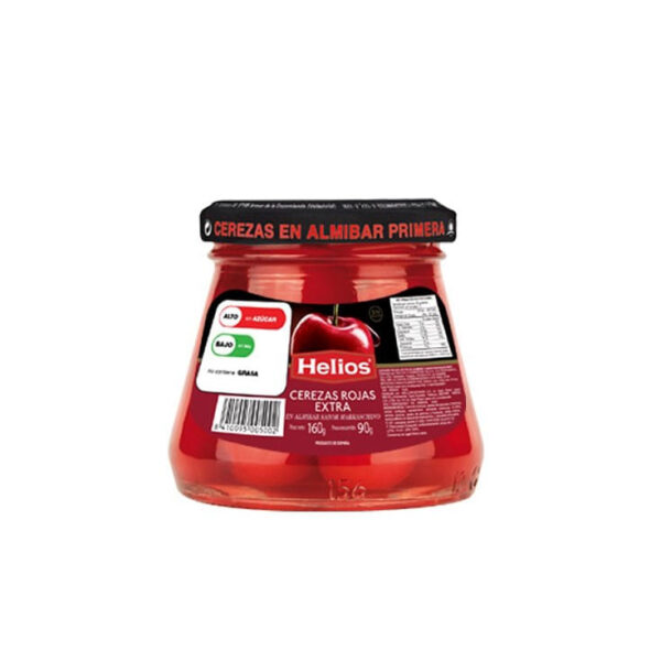 HELIOS CEREZA ROJA EN ALMIBAR   160GR