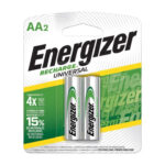 ENERGIZER RECARGABLE AA2 UNIVERSAL