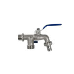125960 LLAVE P/MANGUERA DUAL DOBLE SALIDA