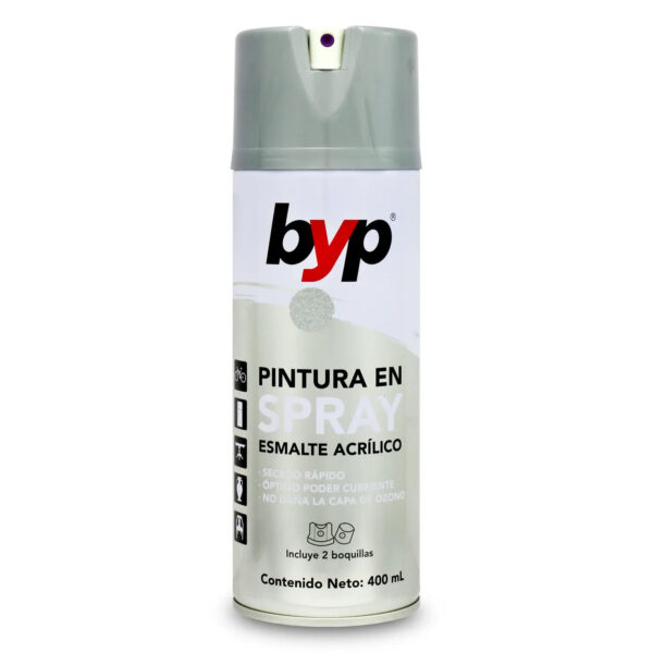 PINTURA SPRAY MARTILLADO PLATA HAMMER