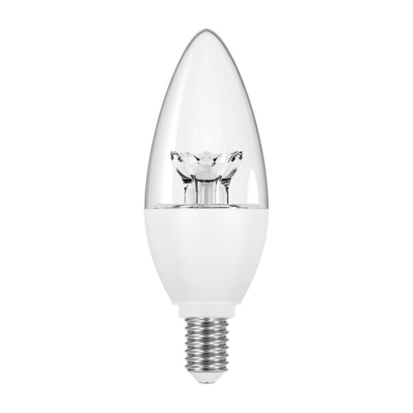 FOCO SYLVANIA LED VELA E14 6W LUZ CALIDA