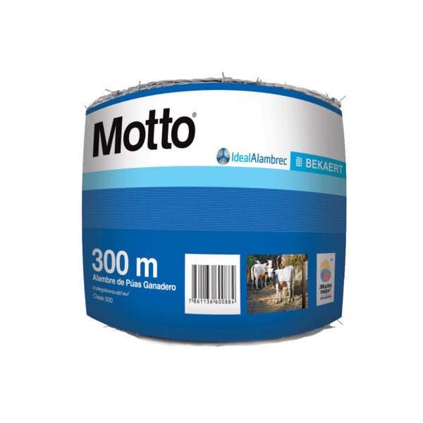 ID ALAMBRE DE PUA MOTTO 300 MT AZUL