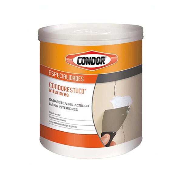 CONDORESTUCO EMPASTE INTERIOR BLANCO LITRO