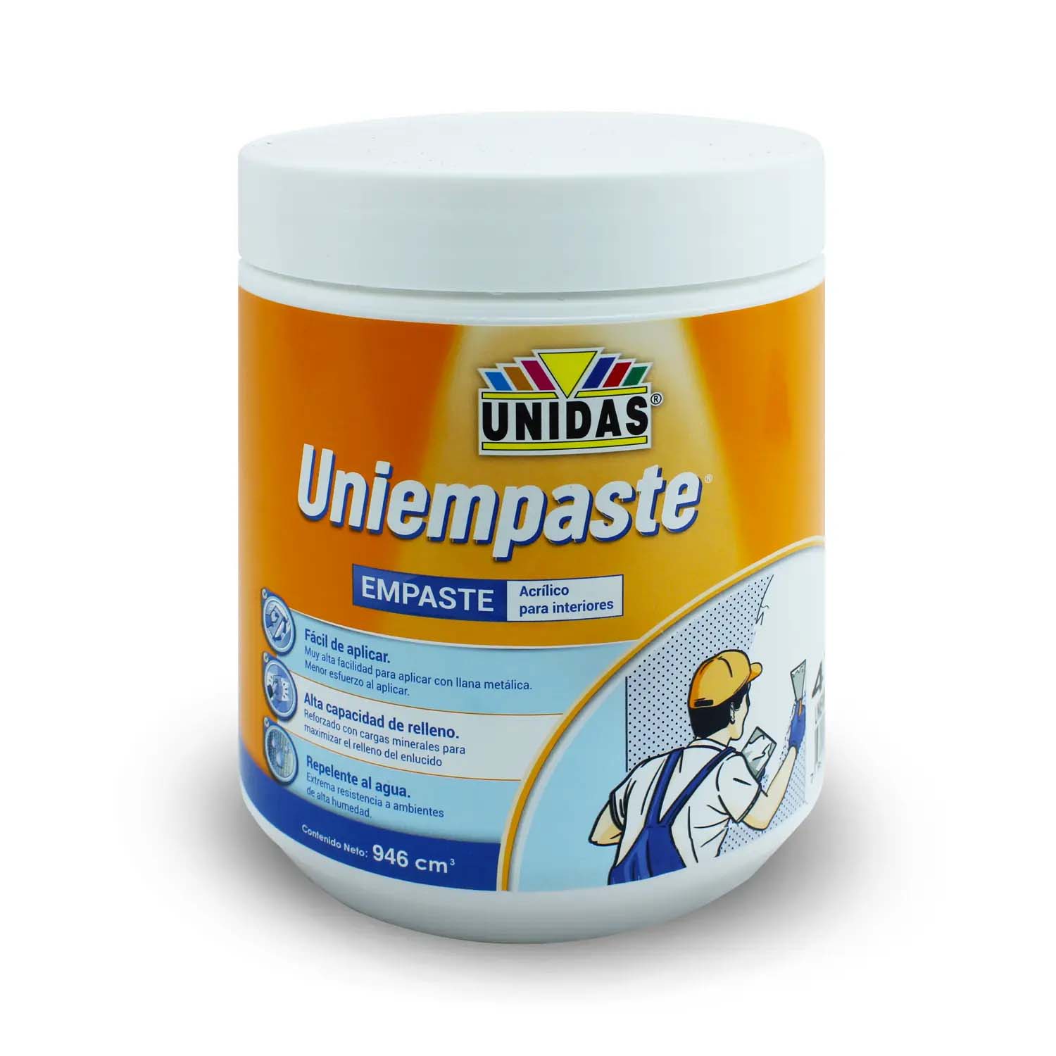 7861151602283 UNIEMPASTE UNIDAS INTERIOR LITRO - Imagen 1