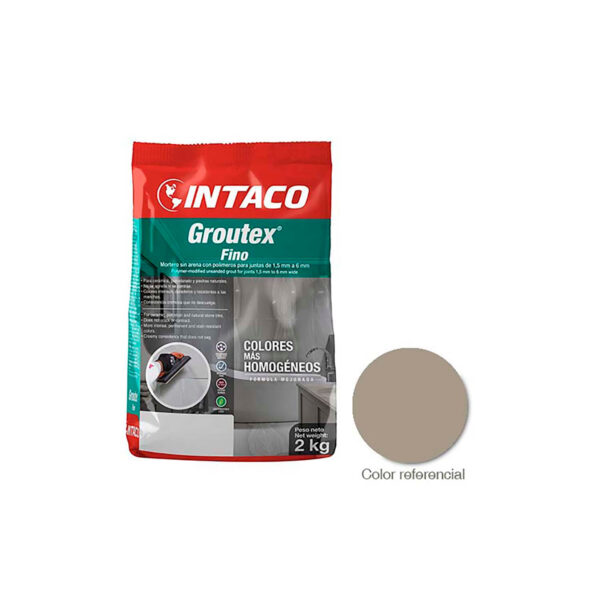 INTACO GROUTEX AVELLANA 2KG.