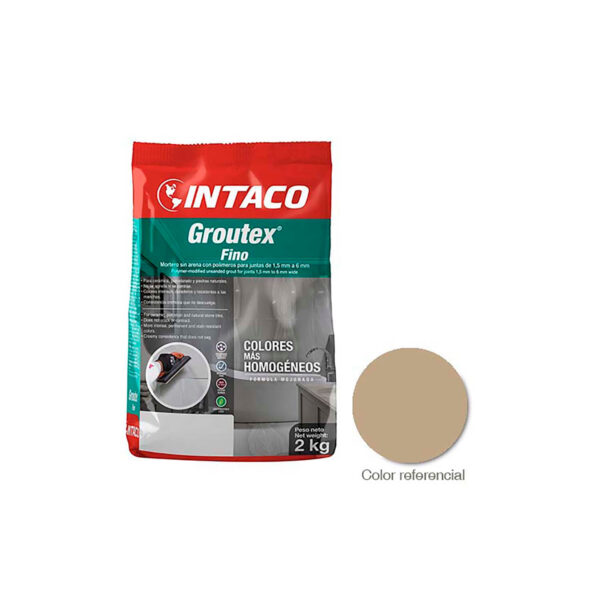 INTACO  GROUTEX  FINO SAHARA 2KG