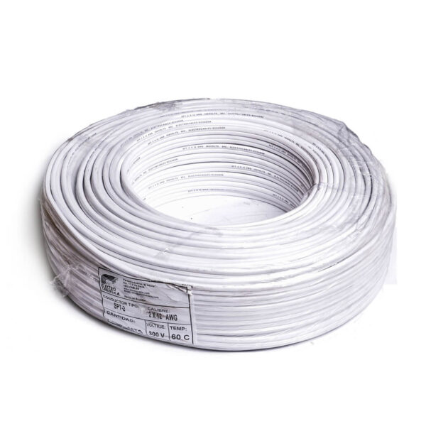 ROLLO CABLE GEMELO 18 AWG SPT RX 100M