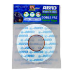 CINTA DOBLE FAZ ABRO NEGRO (3/4"- 18 MM)X25MTX1MM