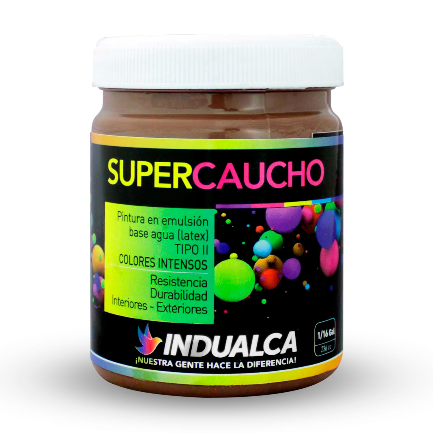 7862103238444 SUPER CAUCHO INTENSO CAFE 1/16 - Imagen 1