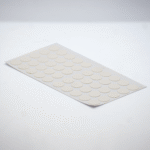 TAPA ADHESIVA BLANCA P/TABLERO 50UND